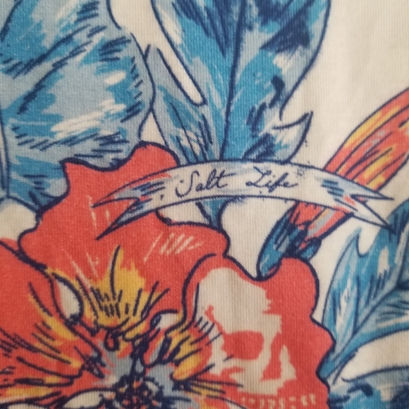 Salt Life Sailing Tropics Dress Size XL - Picture 9 of 15